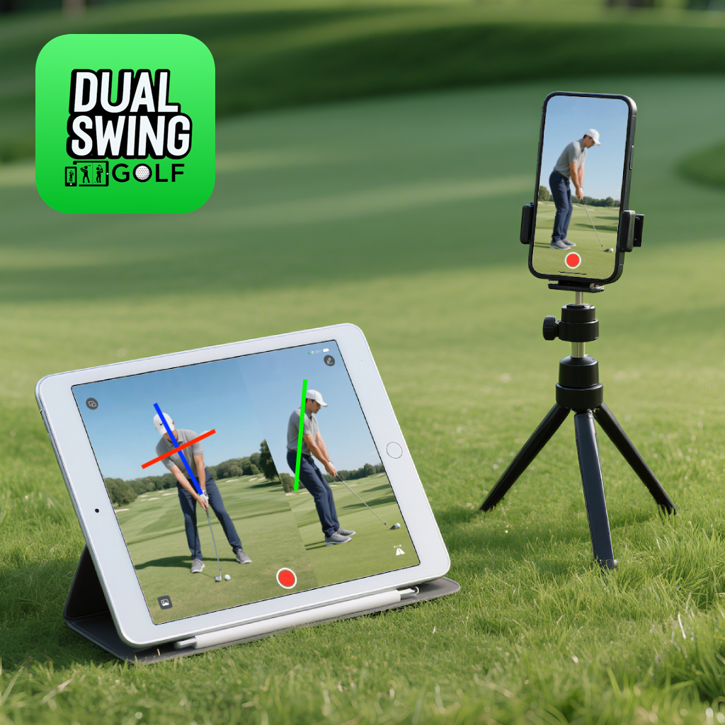 Dual Swing Split-Screen Recording with Replay Golf